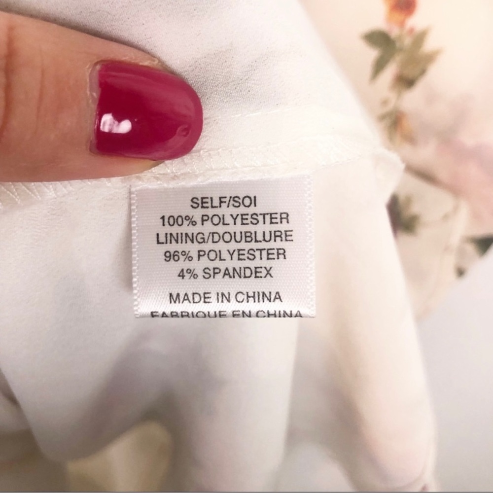 WAYF floral ruffle midi dress - Picture 4 of 5